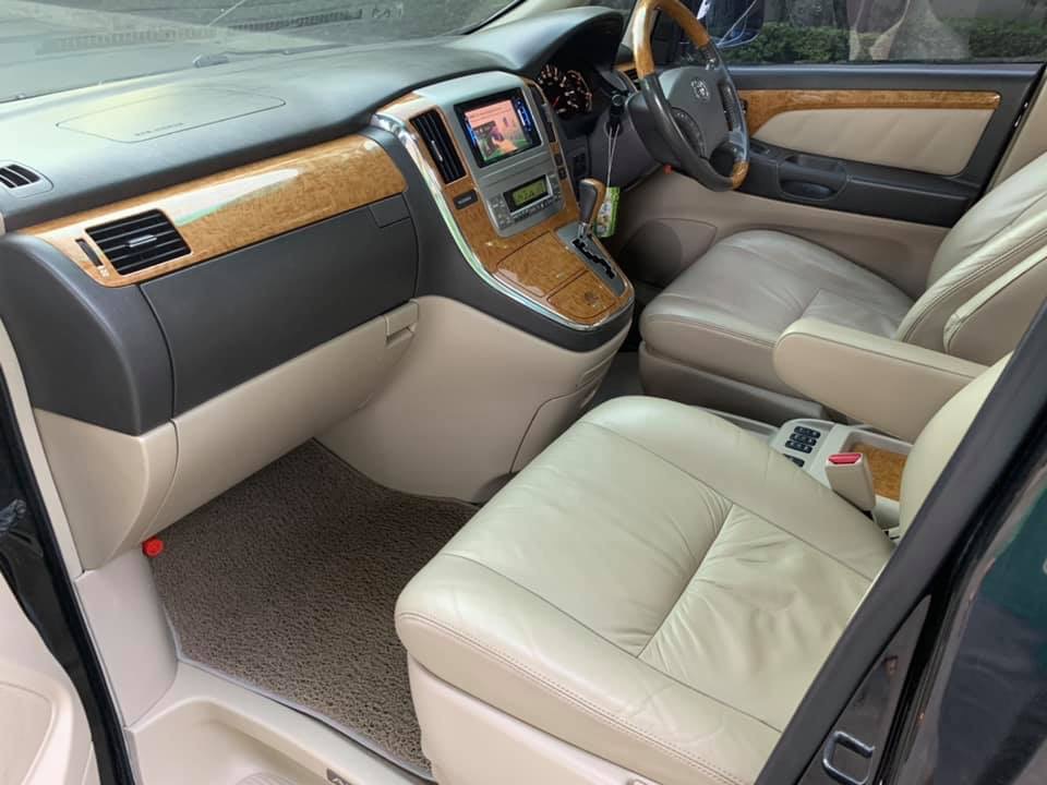 Toyota Alphard ปี 2007 สีดำ (รูปที่ 10)