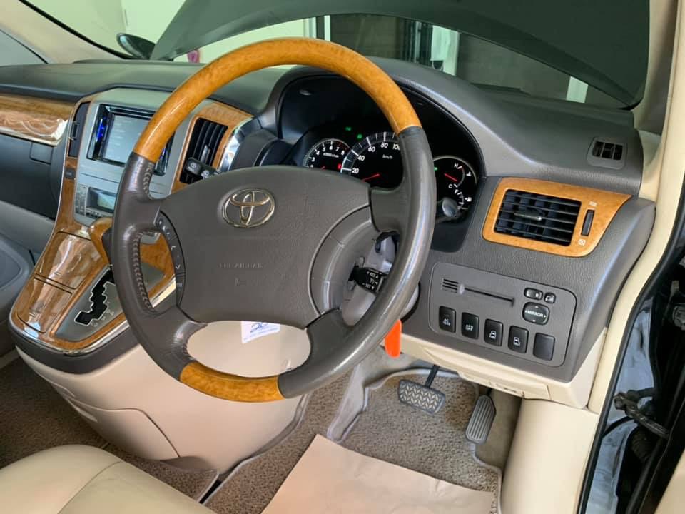 Toyota Alphard ปี 2007 สีดำ (รูปที่ 12)