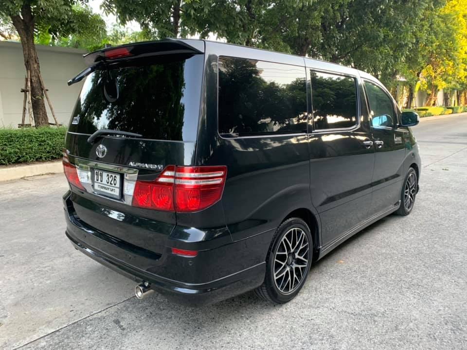 Toyota Alphard ปี 2007 สีดำ (รูปที่ 6)
