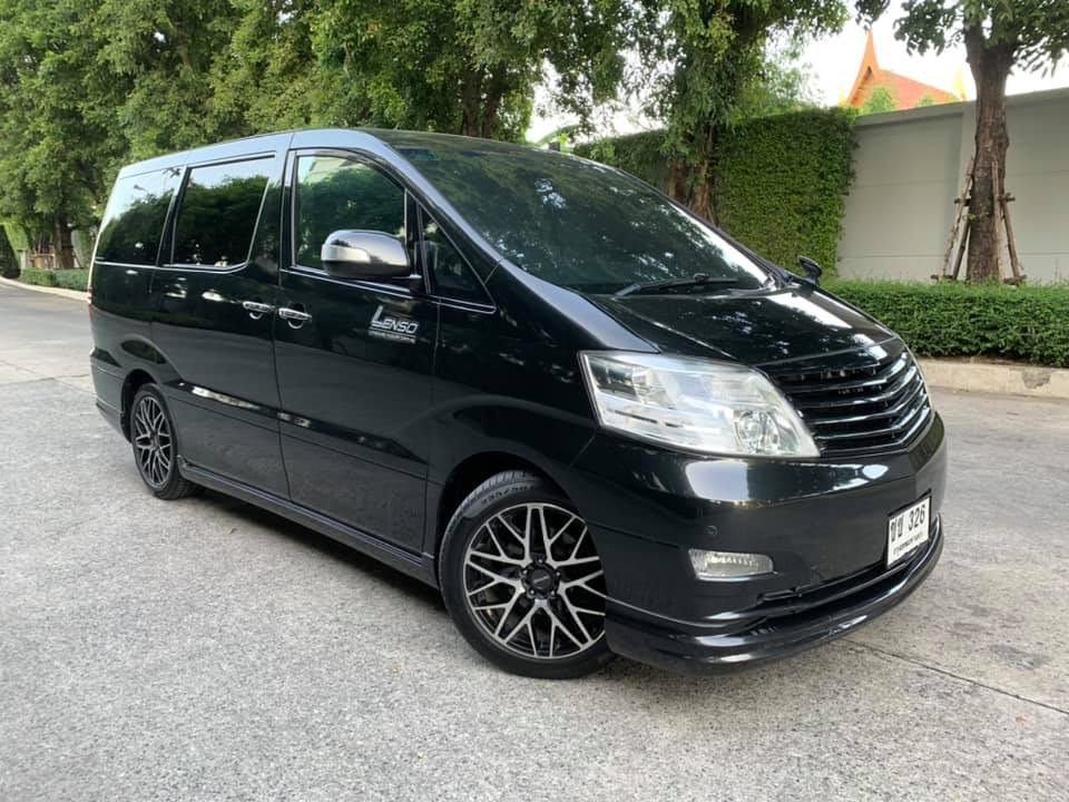 Toyota Alphard ปี 2007 สีดำ (รูปที่ 3)