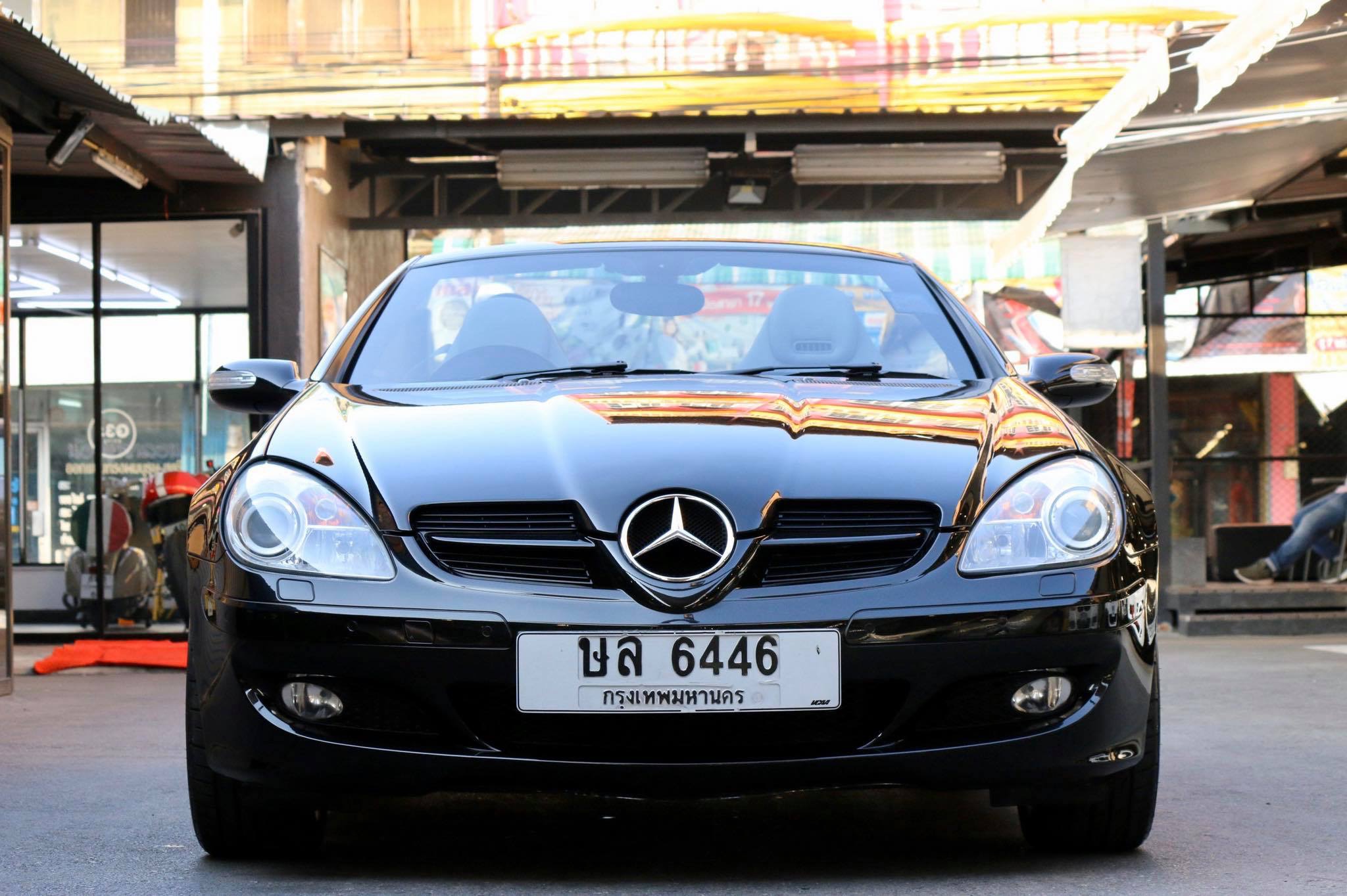 Mercedes-Benz SLK-Class R171 SLK200 ปี 2006 สีดำ (รูปที่ 3)