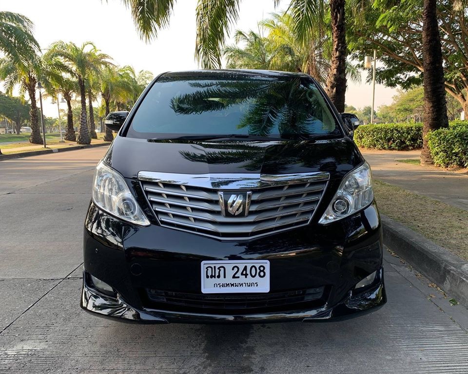Toyota Alphard ปี 2009 สีดำ (รูปที่ 2)