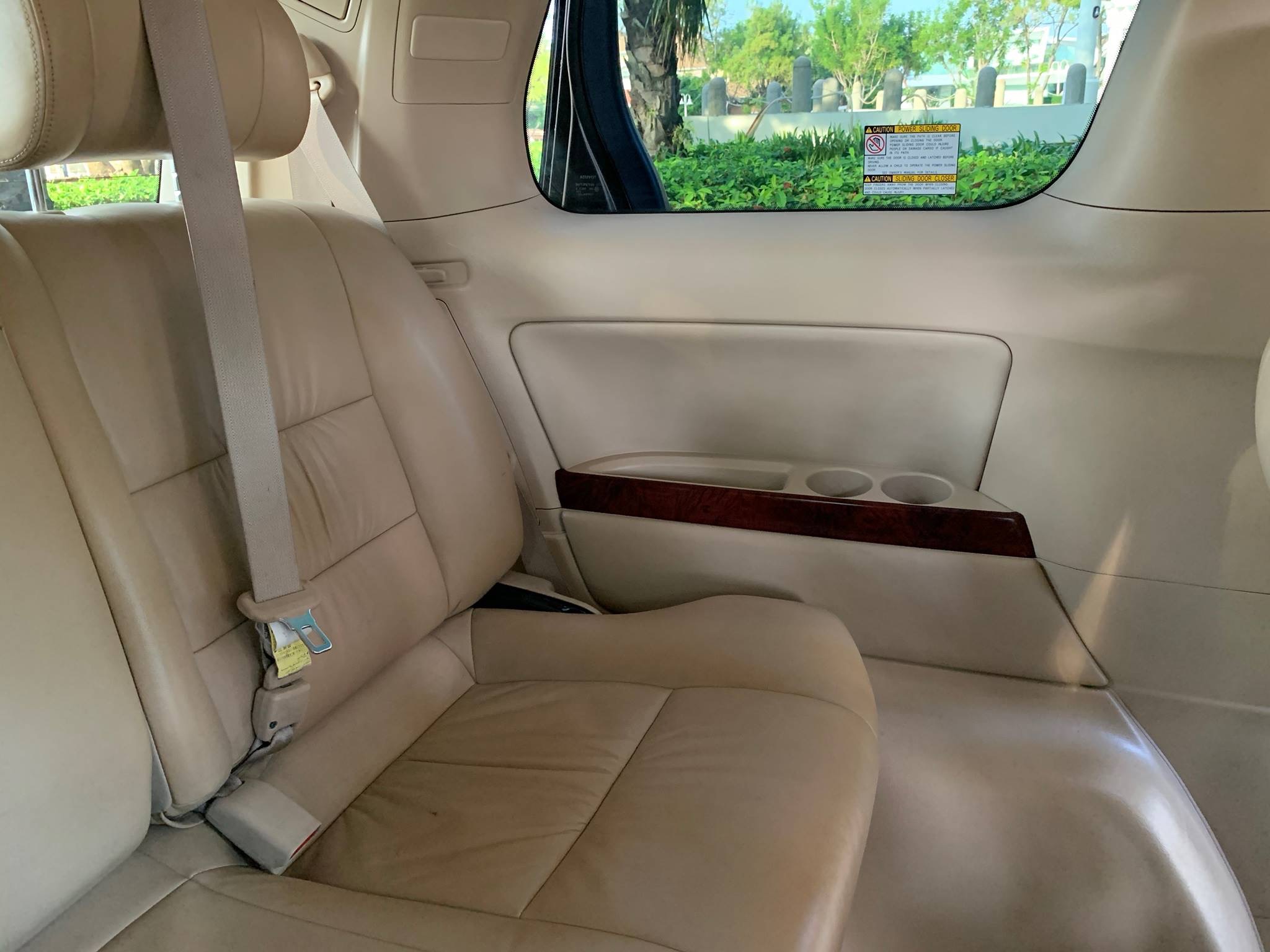 Toyota Alphard ปี 2009 สีดำ (รูปที่ 6)