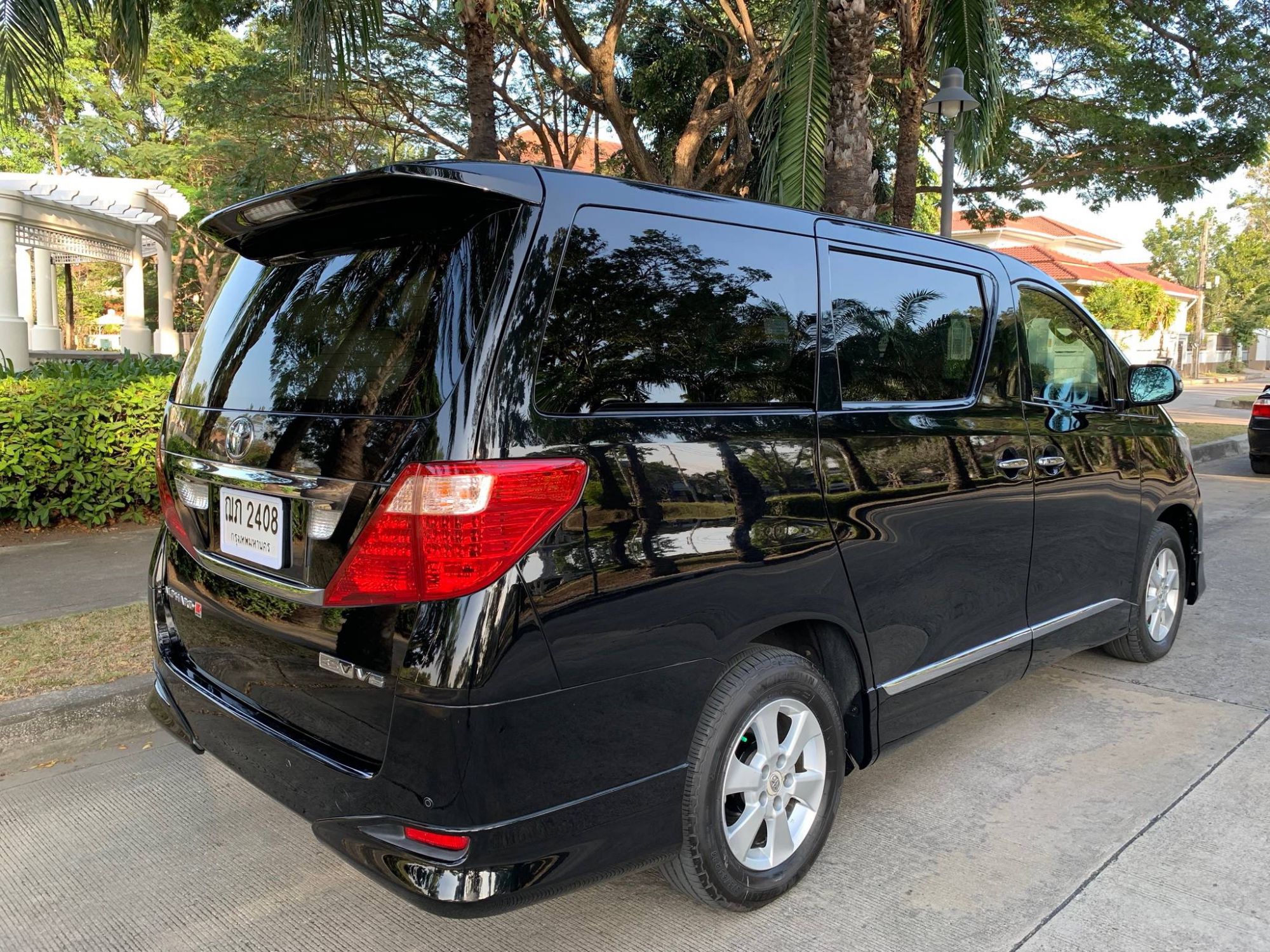 Toyota Alphard ปี 2009 สีดำ (รูปที่ 17)