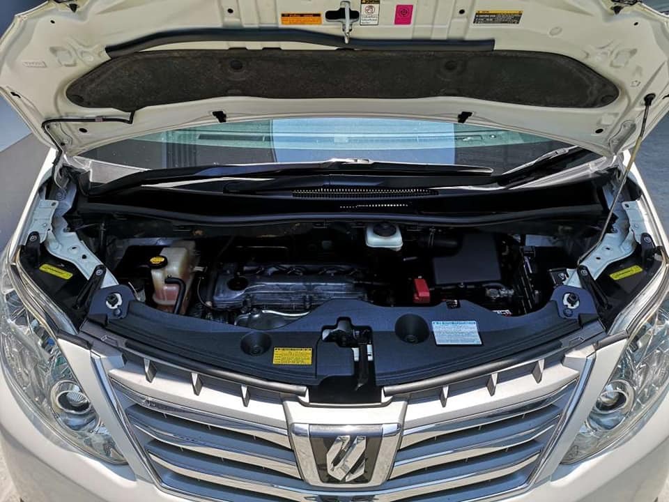 Toyota Alphard ปี 2014 สีขาว (รูปที่ 12)