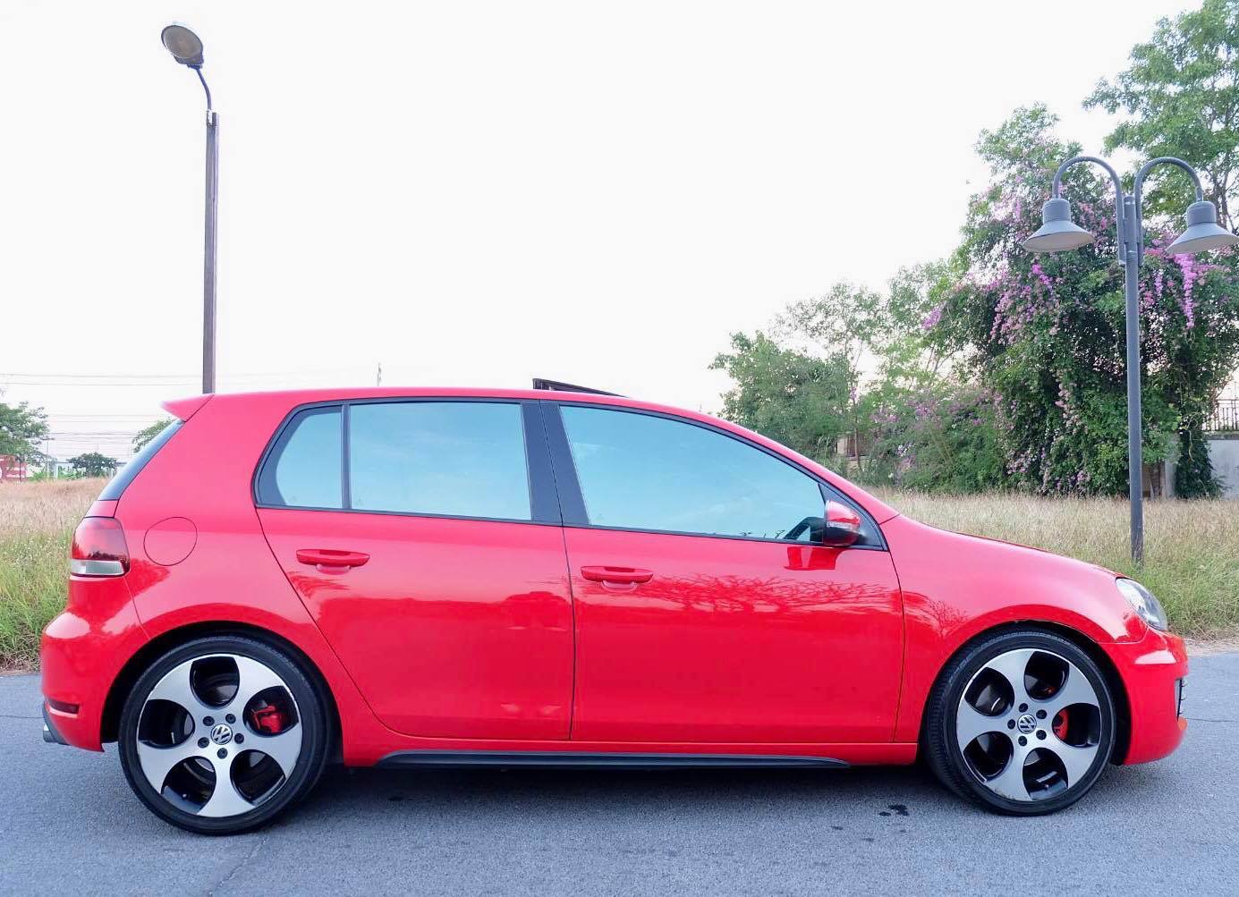 Volkswagen Golf MK6 ปี 2010 สีแดง (รูปที่ 4)