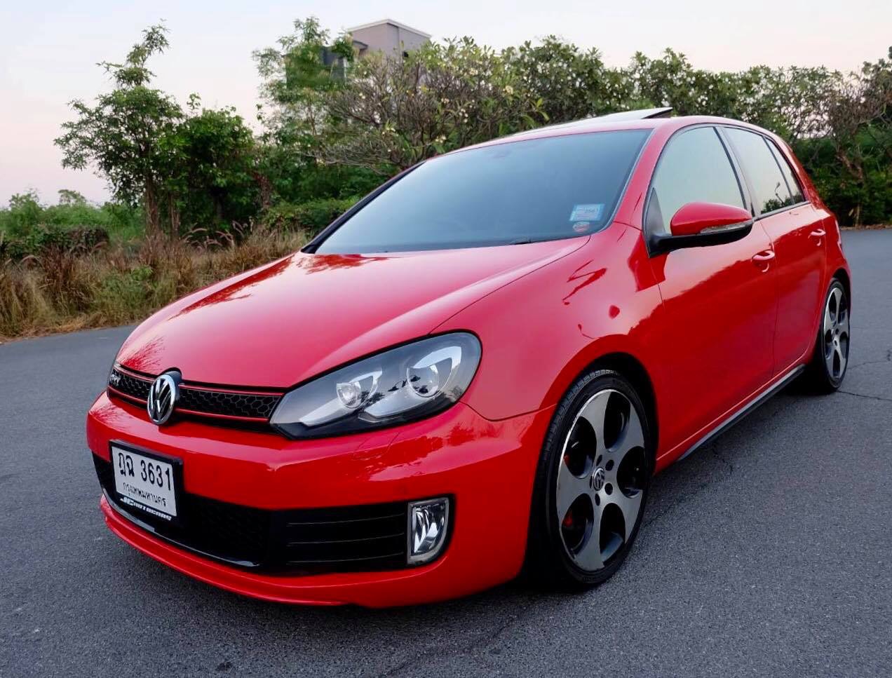 Volkswagen Golf MK6 ปี 2010 สีแดง (รูปที่ 3)