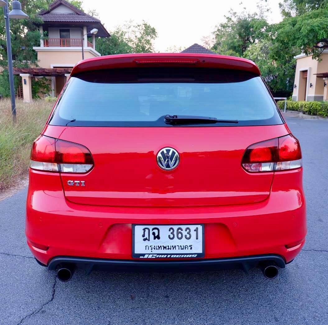 Volkswagen Golf MK6 ปี 2010 สีแดง (รูปที่ 7)