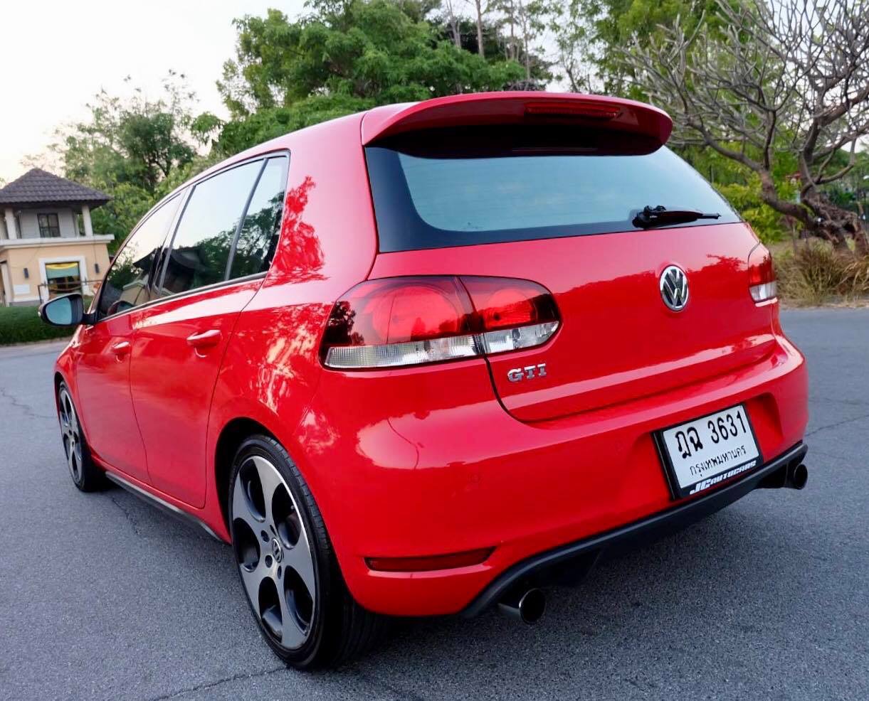 Volkswagen Golf MK6 ปี 2010 สีแดง (รูปที่ 8)