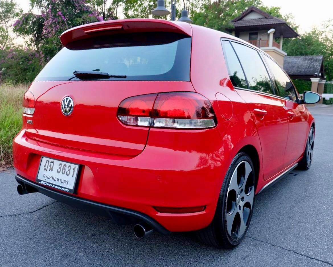 Volkswagen Golf MK6 ปี 2010 สีแดง (รูปที่ 6)