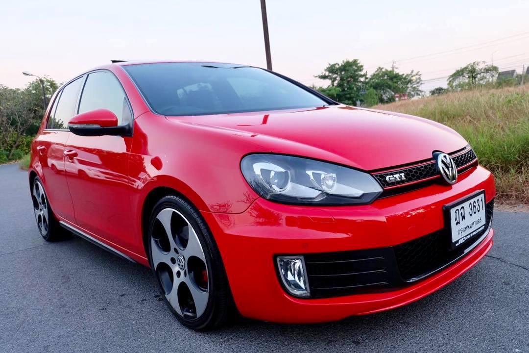 Volkswagen Golf MK6 ปี 2010 สีแดง