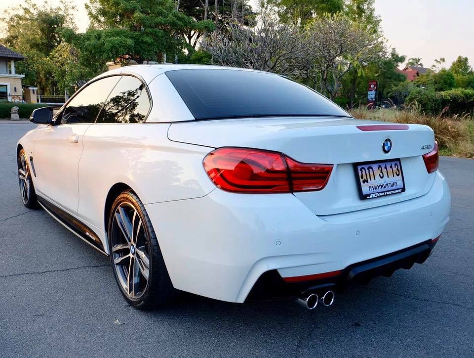 BMW 4 Series F33 430i ปี 2018 สีขาว