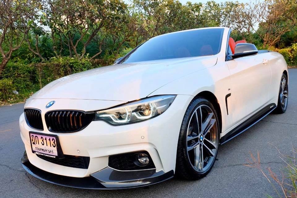 BMW 4 Series F33 430i ปี 2018 สีขาว