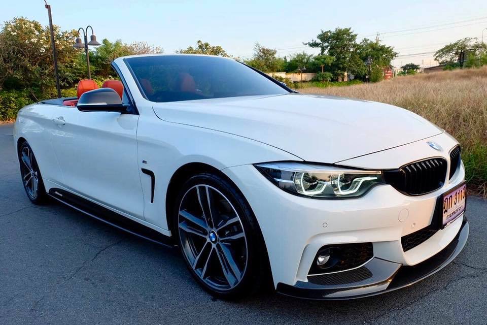 BMW 4 Series F33 430i ปี 2018 สีขาว