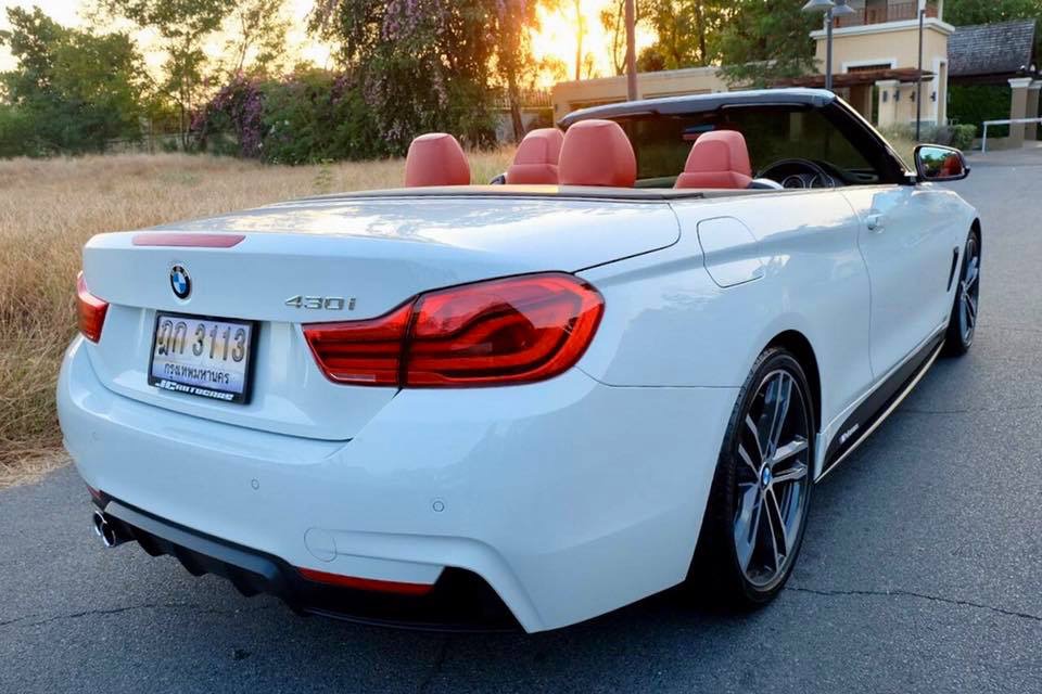 BMW 4 Series F33 430i ปี 2018 สีขาว (รูปที่ 6)