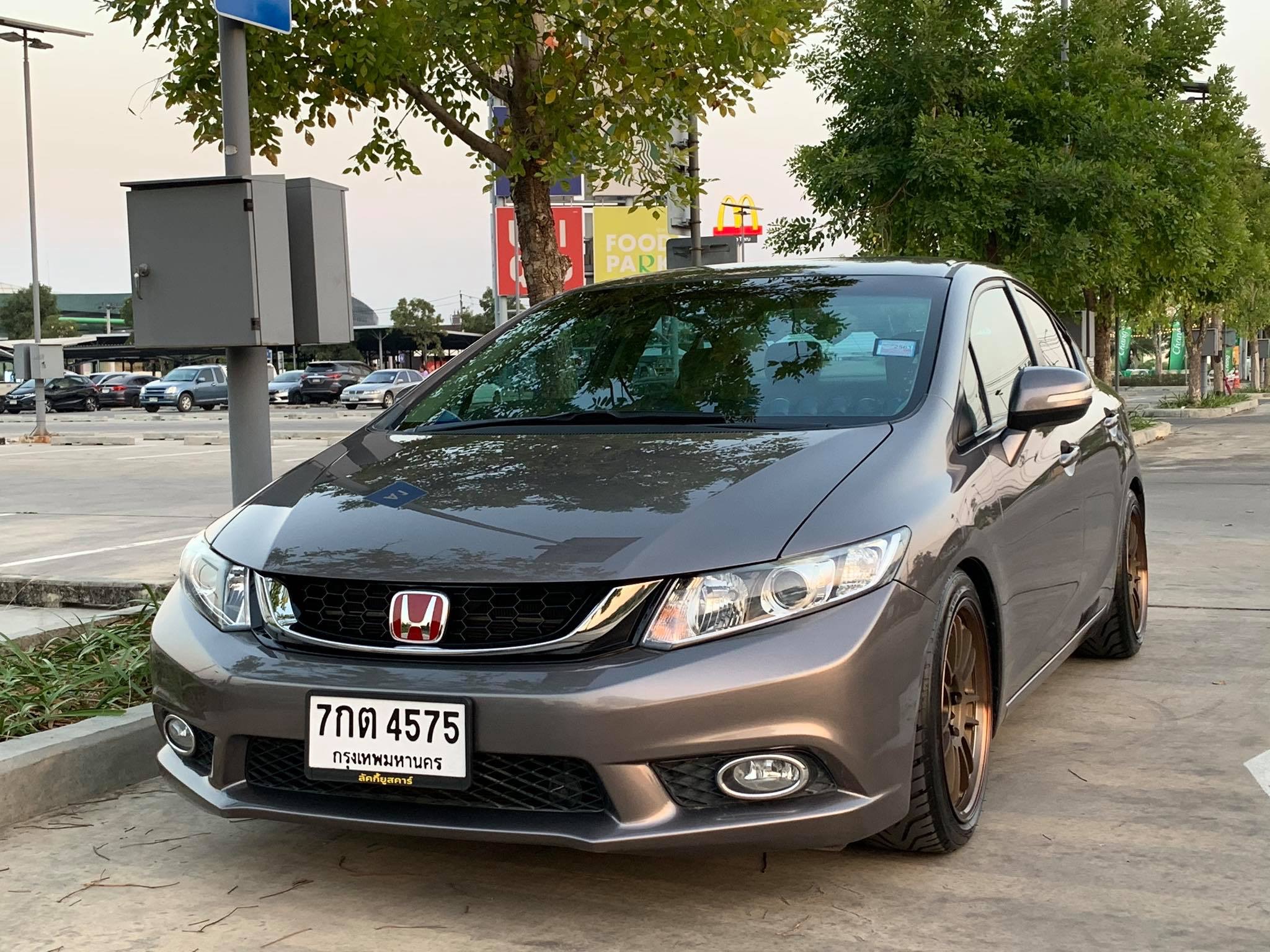 Honda Civic FB ปี 2012 สีเทา (รูปที่ 15)