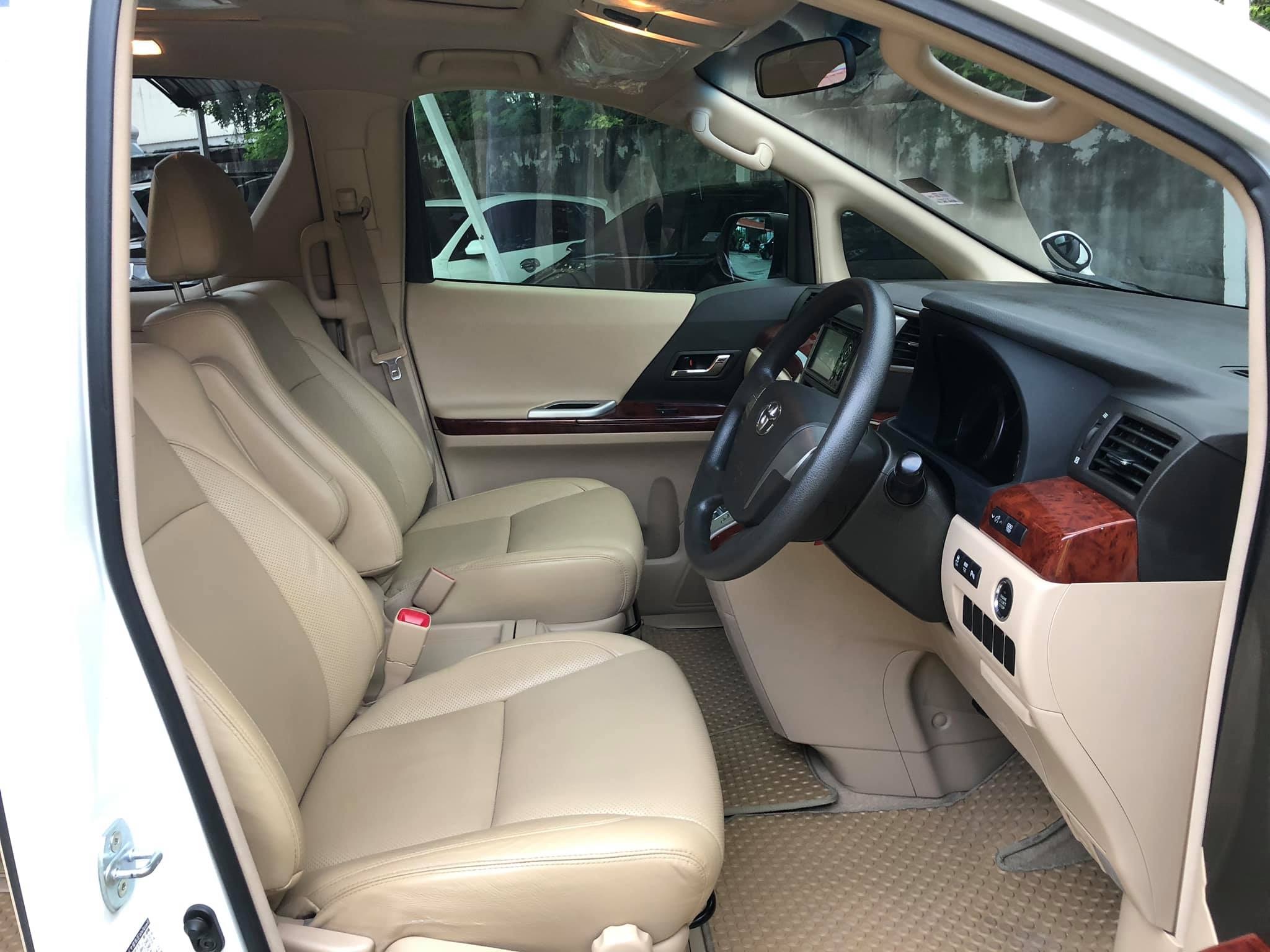 Toyota Alphard ปี 2010 สีขาว (รูปที่ 5)