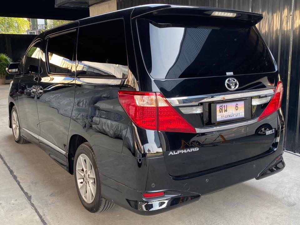 Toyota Alphard ปี 2013 สีดำ (รูปที่ 4)
