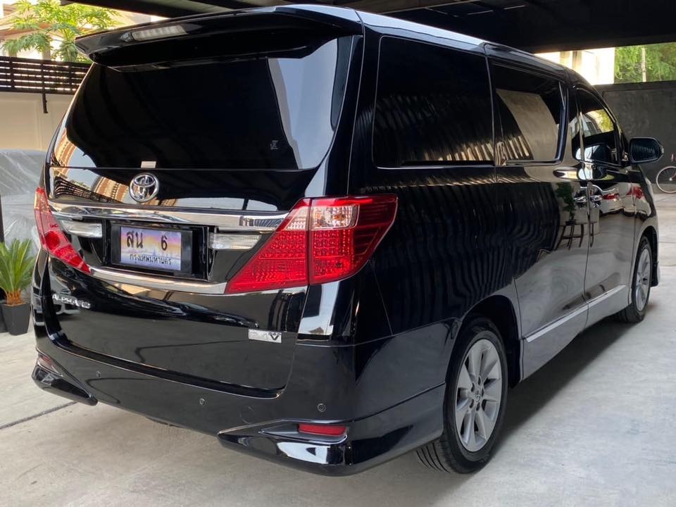 Toyota Alphard ปี 2013 สีดำ (รูปที่ 5)