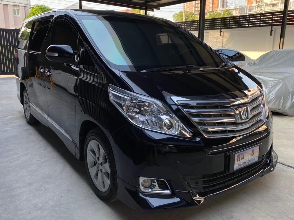 Toyota Alphard ปี 2013 สีดำ (รูปที่ 3)