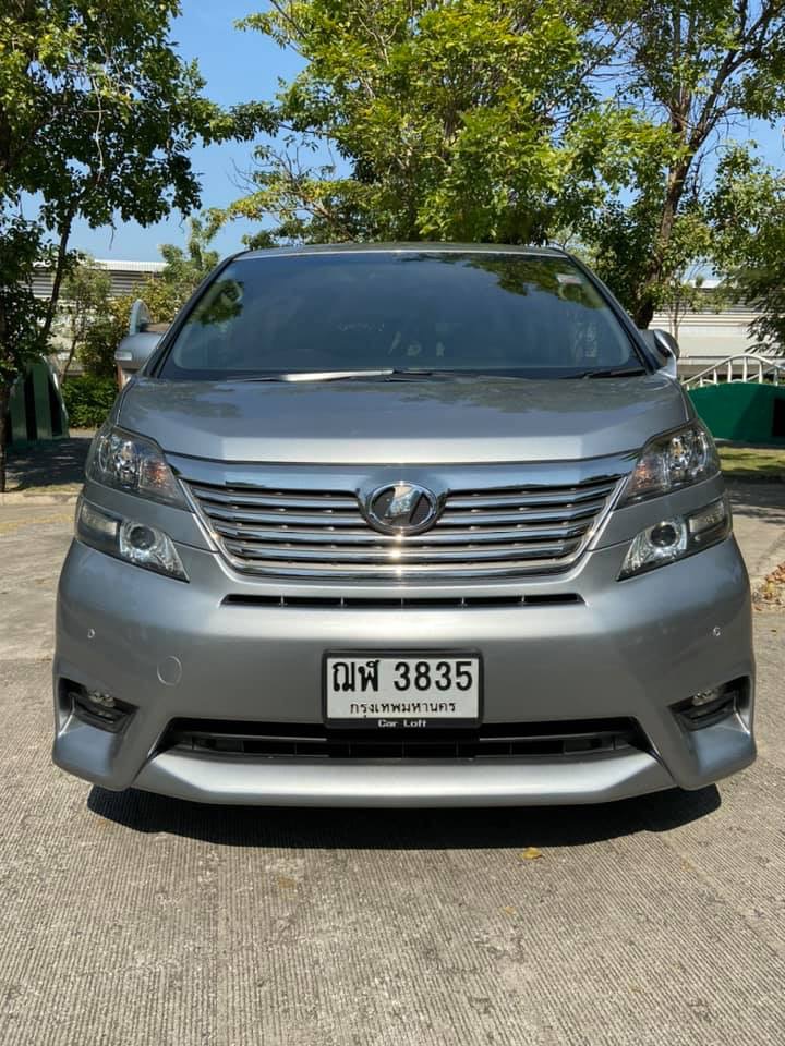 Toyota Vellfire ปี 2009 สีเทา (รูปที่ 2)