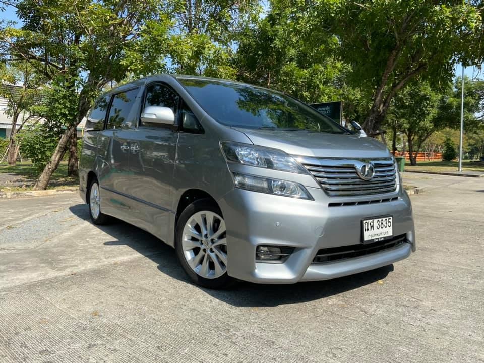 Toyota Vellfire ปี 2009 สีเทา (รูปที่ 3)