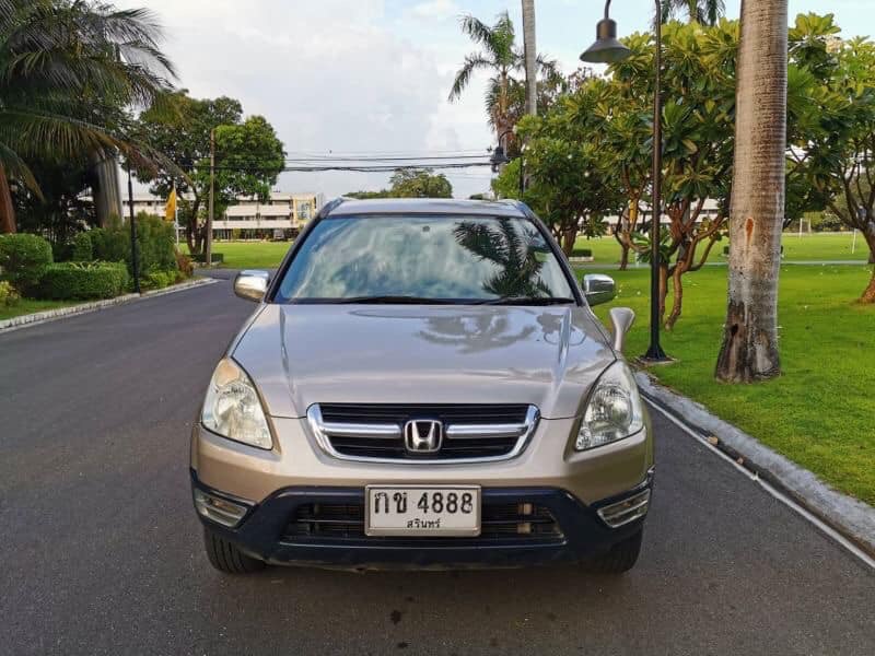 Honda CR-V ปี 2002 สีทอง (รูปที่ 3)