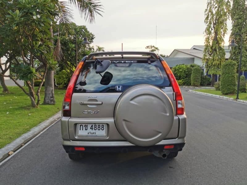Honda CR-V ปี 2002 สีทอง (รูปที่ 6)