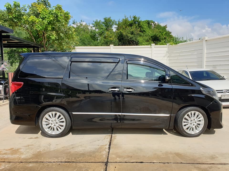 Toyota Alphard ปี 2008 สีดำ (รูปที่ 3)