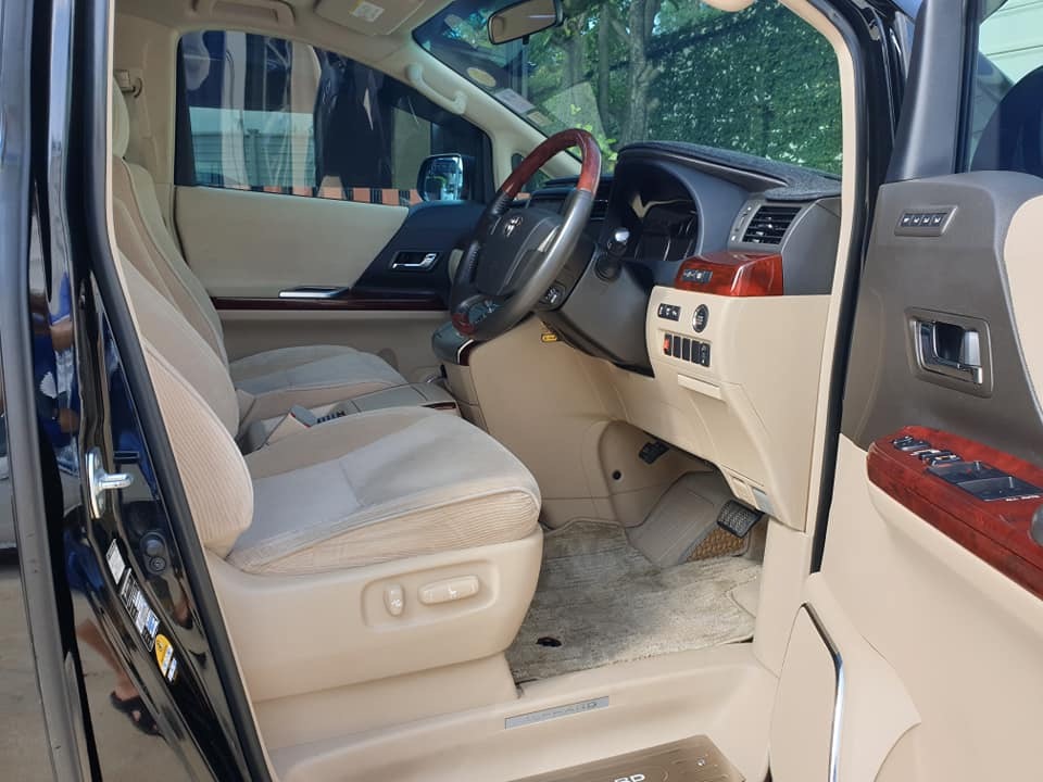 Toyota Alphard ปี 2008 สีดำ (รูปที่ 8)