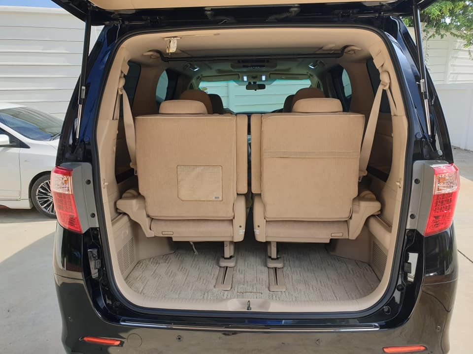 Toyota Alphard ปี 2008 สีดำ (รูปที่ 11)