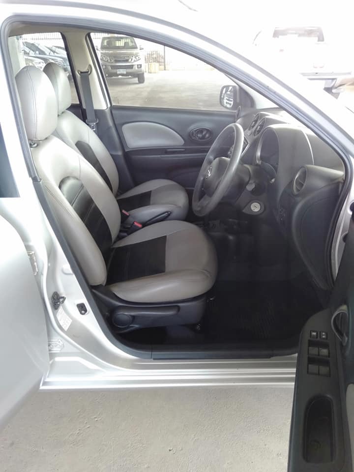 Nissan March ปี 2011 สีเงิน (รูปที่ 6)