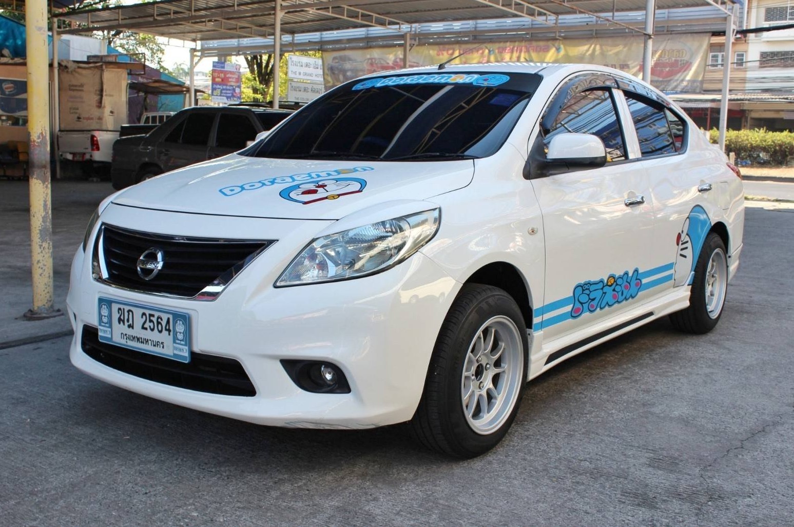 Nissan Almera ปี 2012 สีขาว