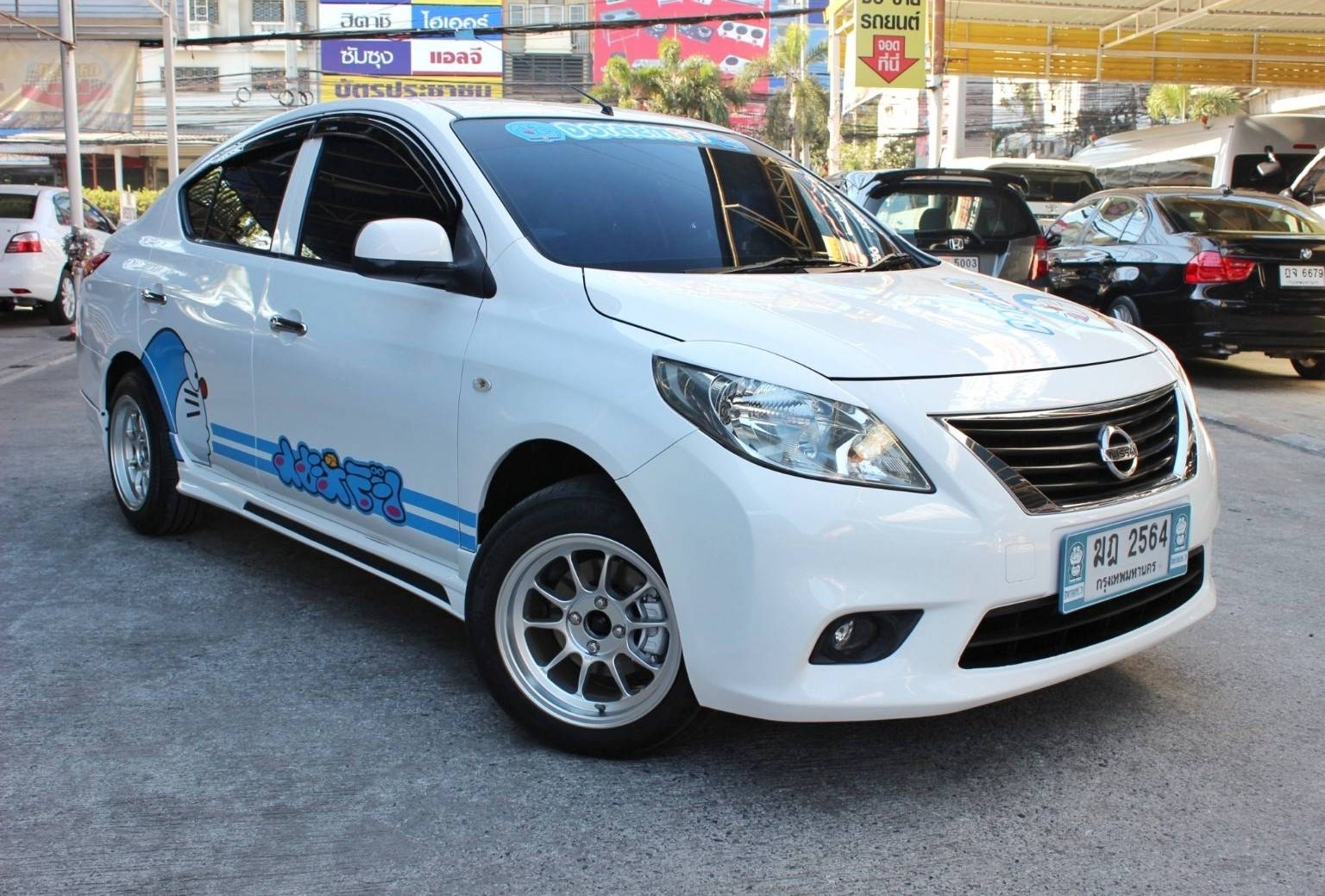 Nissan Almera ปี 2012 สีขาว
