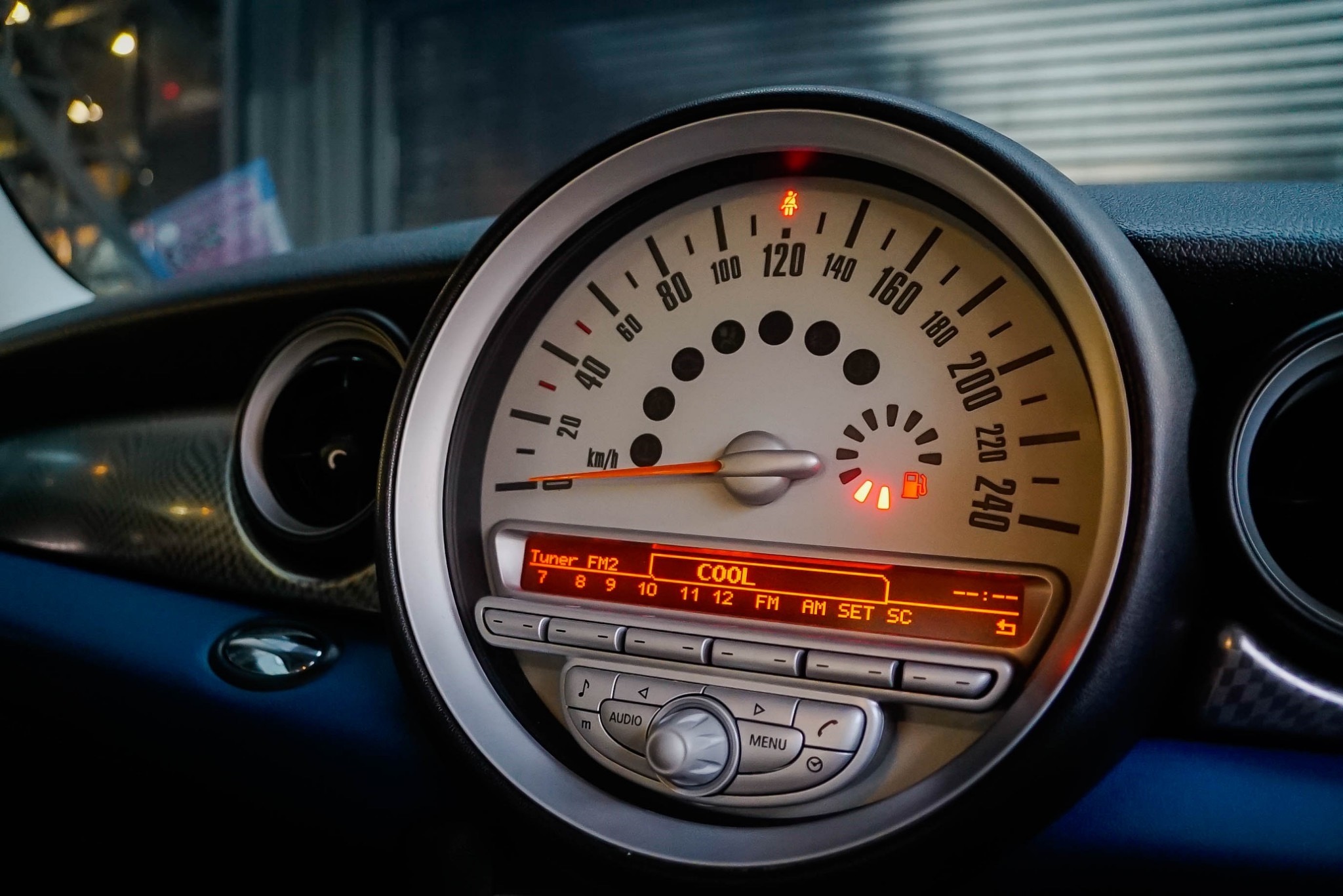 Mini Hatch (Cooper) Gen2 R56 ปี 2008 สีฟ้า (รูปที่ 2)