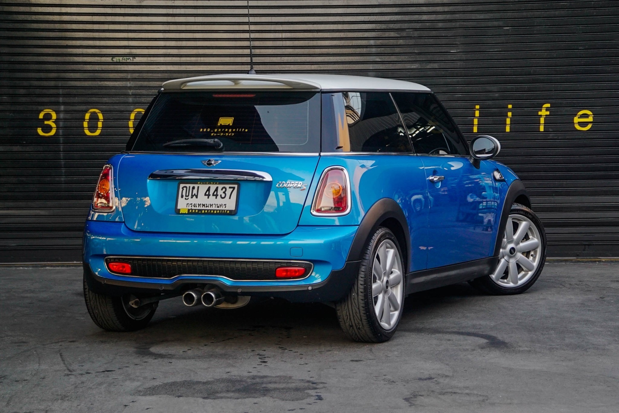 Mini Hatch (Cooper) Gen2 R56 ปี 2008 สีฟ้า (รูปที่ 4)