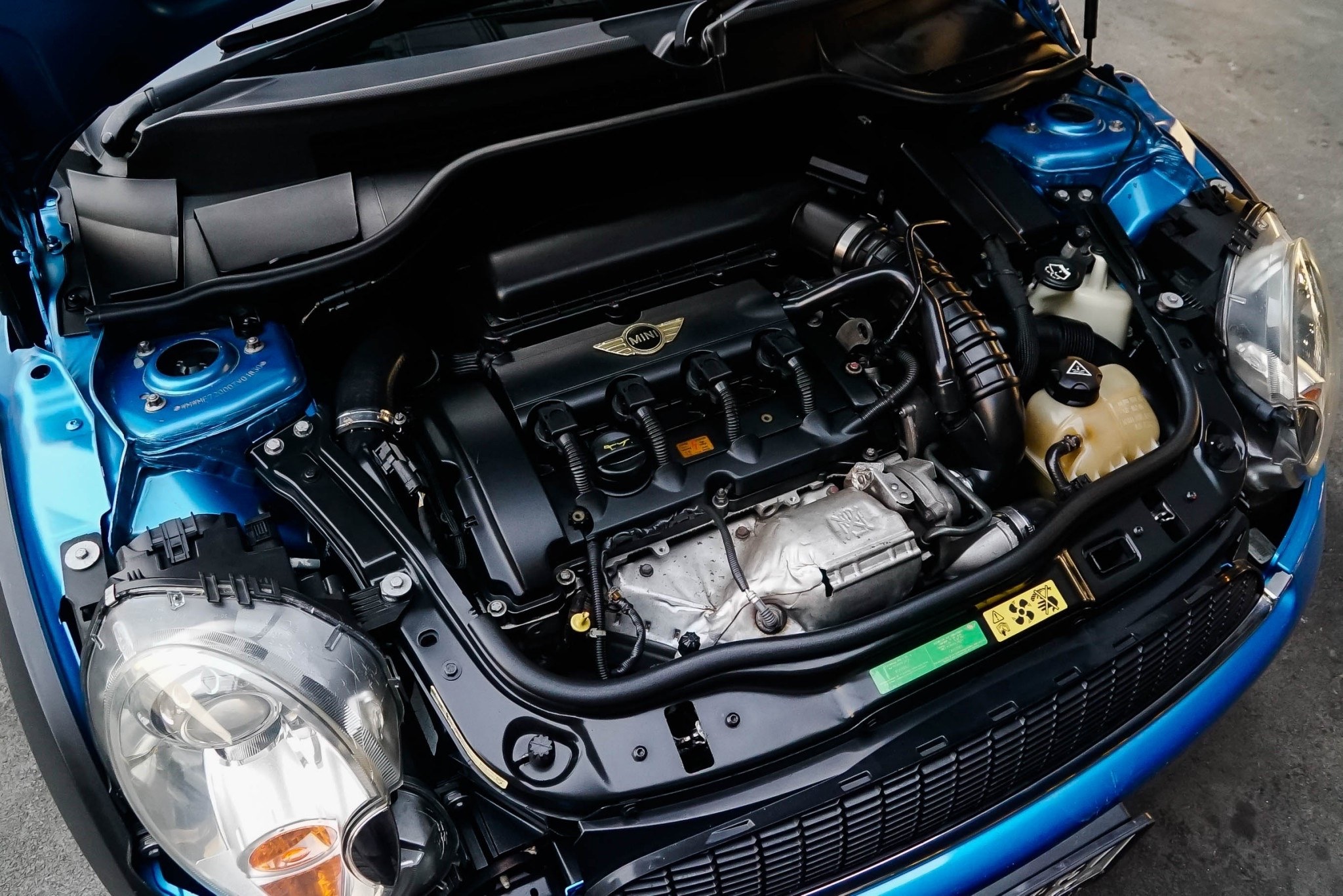 Mini Hatch (Cooper) Gen2 R56 ปี 2008 สีฟ้า (รูปที่ 14)