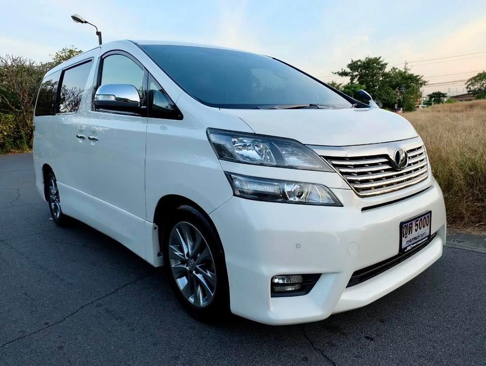 Toyota Vellfire ปี 2012 สีขาว (รูปที่ 3)