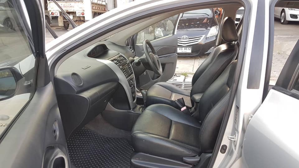 Toyota Vios ปี 2010 สีเงิน (รูปที่ 6)