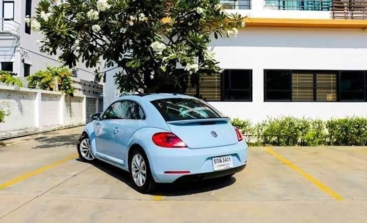 Volkswagen Beetle ปี 2013 สีฟ้า (รูปที่ 2)
