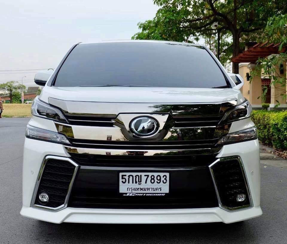 Toyota Vellfire ปี 2016 สีขาว (รูปที่ 2)