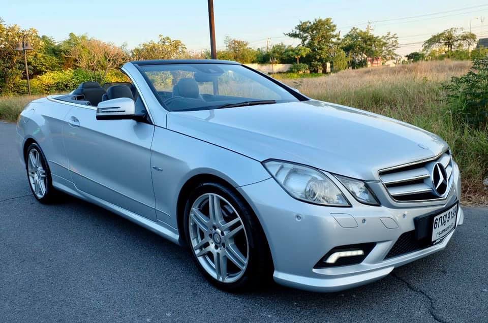 Mercedes-Benz E-Class A207 E200 ปี 2010 สีเงิน (รูปที่ 3)