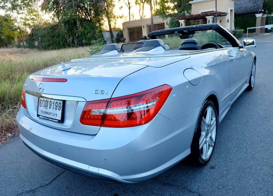 Mercedes-Benz E-Class A207 E200 ปี 2010 สีเงิน (รูปที่ 7)