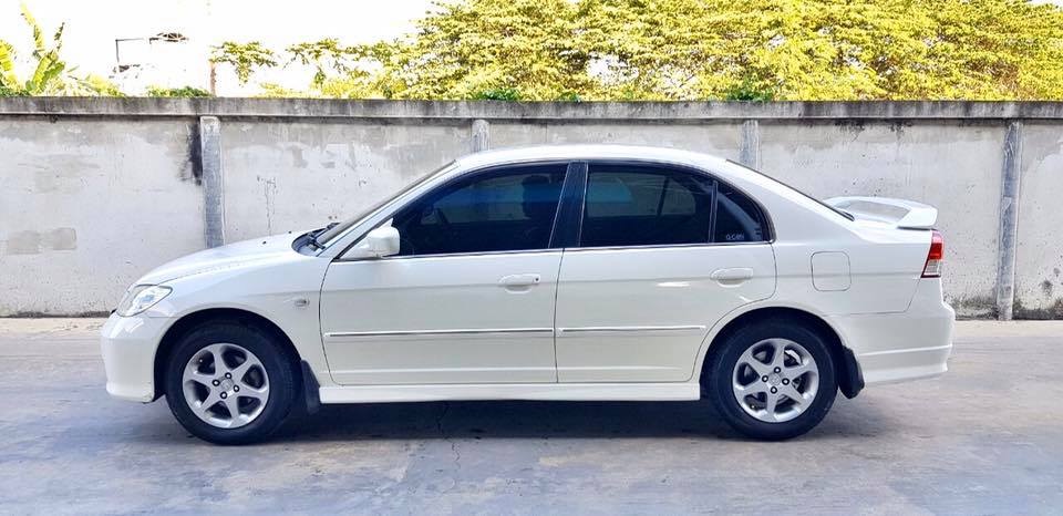 Honda Civic RX โฉม ตาเหยี่ยว ปี 2005 สีขาว (รูปที่ 7)
