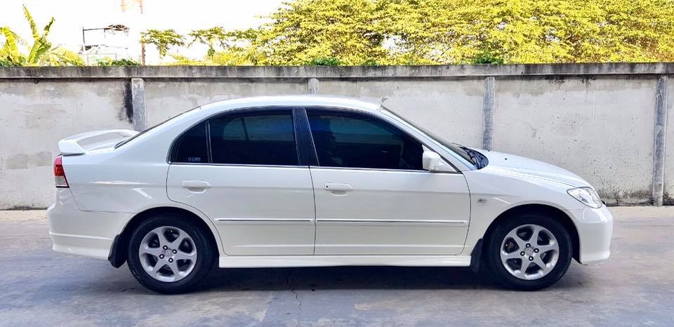 Honda Civic RX โฉม ตาเหยี่ยว ปี 2005 สีขาว (รูปที่ 8)