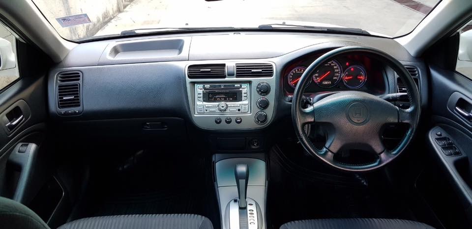 Honda Civic RX โฉม ตาเหยี่ยว ปี 2005 สีขาว (รูปที่ 11)