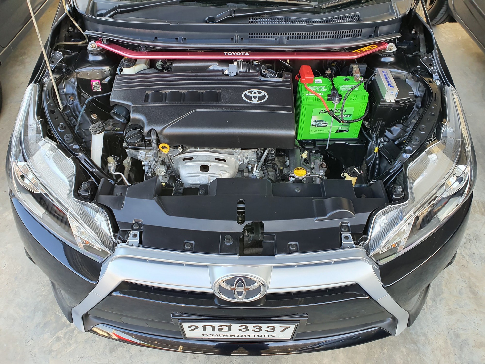 Toyota Yaris ปี 2014 สีดำ (รูปที่ 9)