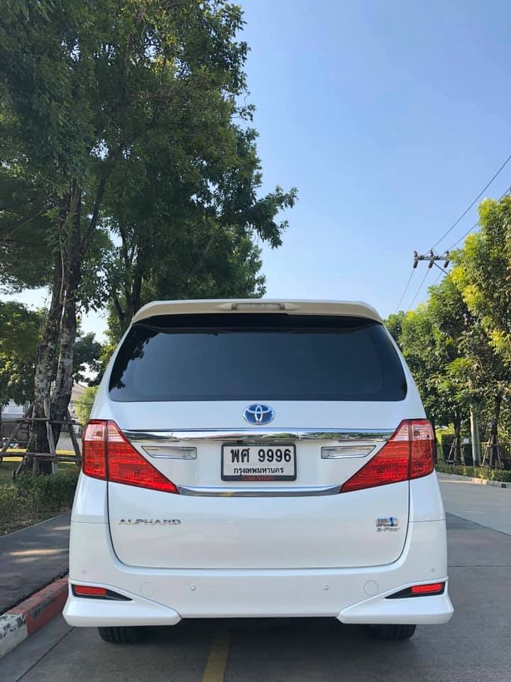 Toyota Alphard ปี 2013 สีขาว (รูปที่ 7)