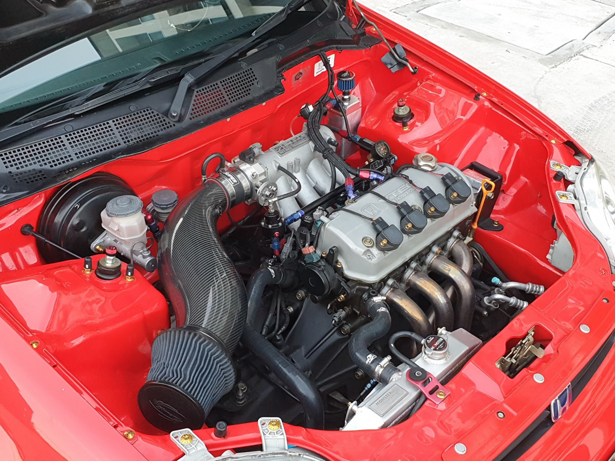 Honda Civic EK โฉม 4 ประตู ปี 1996 สีแดง (รูปที่ 33)