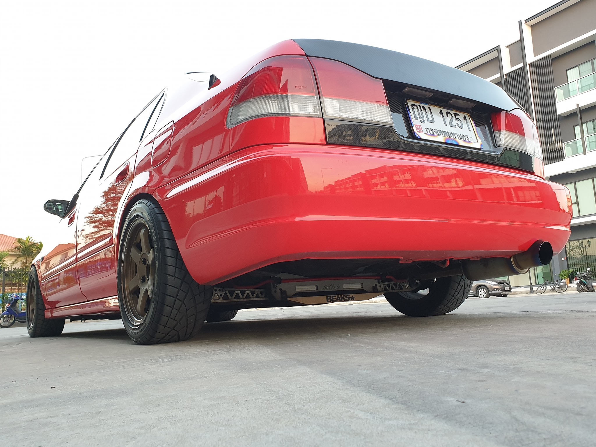 Honda Civic EK โฉม 4 ประตู ปี 1996 สีแดง (รูปที่ 16)
